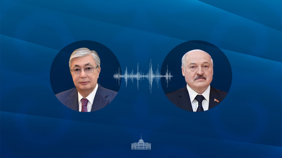 Мемлекет басшысы А. Лукашенкомен телефон арқылы сөйлесті