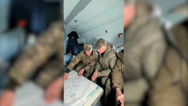 Первый вице-премьер совершил облет подтопленных районов ЗКО