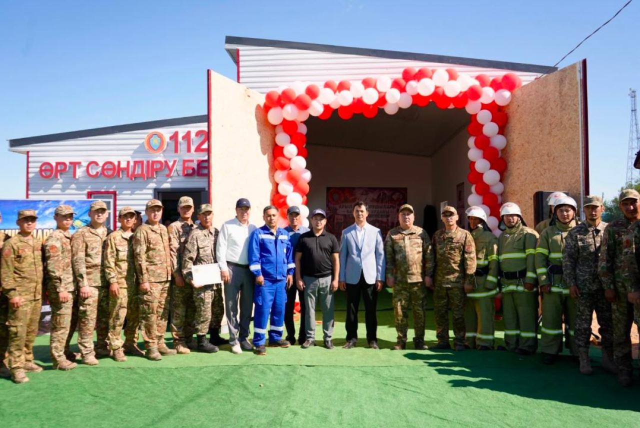 Қазақстанда «Ауыл құтқарушылары» 230-шы ерікті өртке қарсы құралымы ашылды