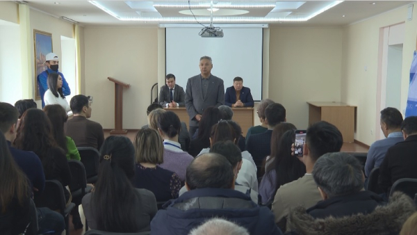 Кандидаты от партии Aq jol провели встречу с избирателями в Астане