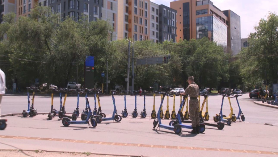 Самокатшыларға айыппұл салына бастады