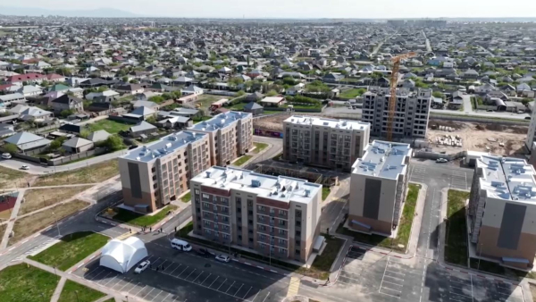 Шымкентте «Ақжайық» шағынауданында 35 көппәтерлі тұрғын үй салынады