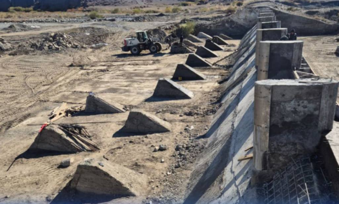 Возобновлена реконструкция водозабора на реке Каргыба