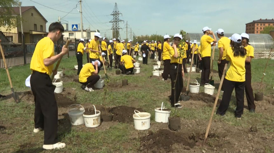 Астанада «Жеңіс бақтары» аллеясы ашылды