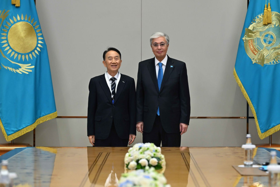 Президент Woosong білім беру қоры қамқоршылар кеңесінің төрағасын қабылдады