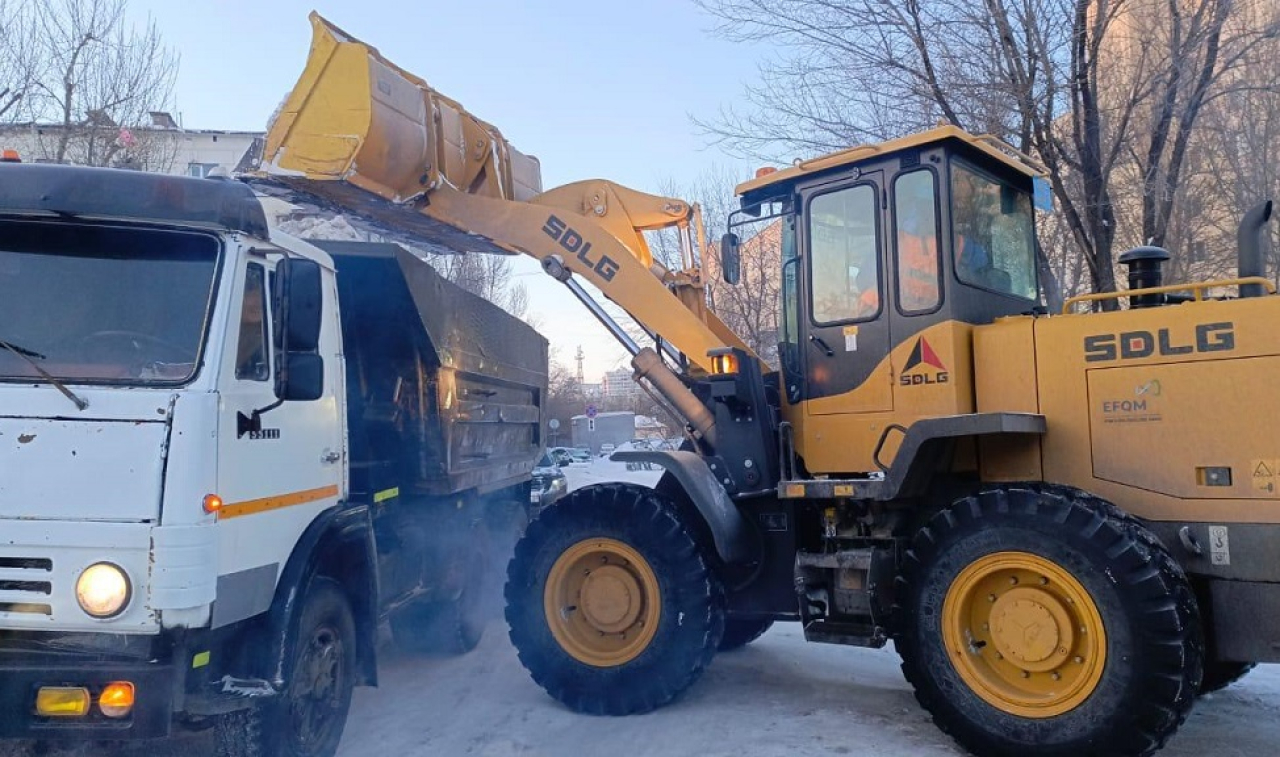 7 млн кубометров снега вывезли из Астаны с начала зимы