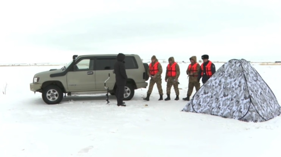 72 человека оштрафованы за выезд на лёд водоёмов в ВКО