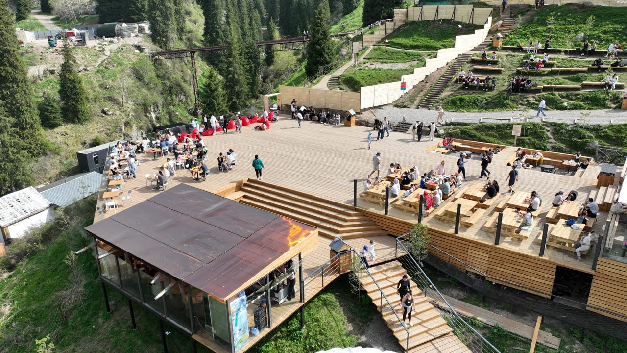 Более 1,1 млн туристов посетили Алматы за полгода