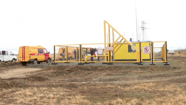 Елорда іргесіндегі Жібек жолы ауылына газ берілді