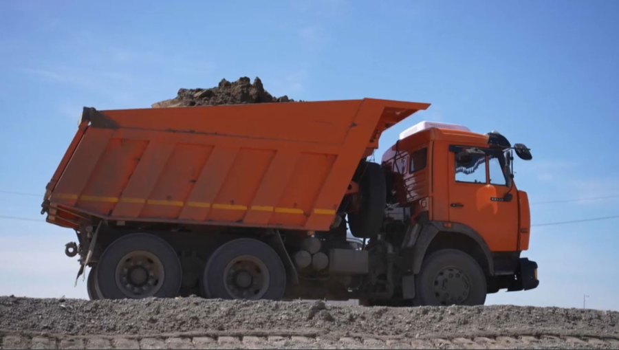 Атырау-Астрахань тас жолы жаңартылып жатыр