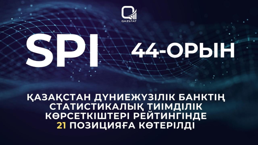 Қазақстан Дүниежүзілік банктің статистикалық тиімділік көрсеткіштері рейтингінде 21 позицияға көтерілді