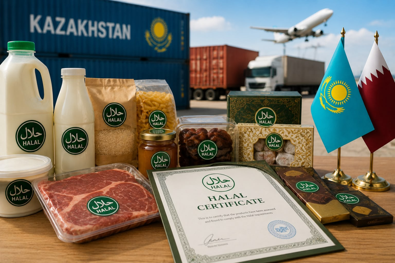 Казахстанская халяль-сертификация получила признание в Катаре