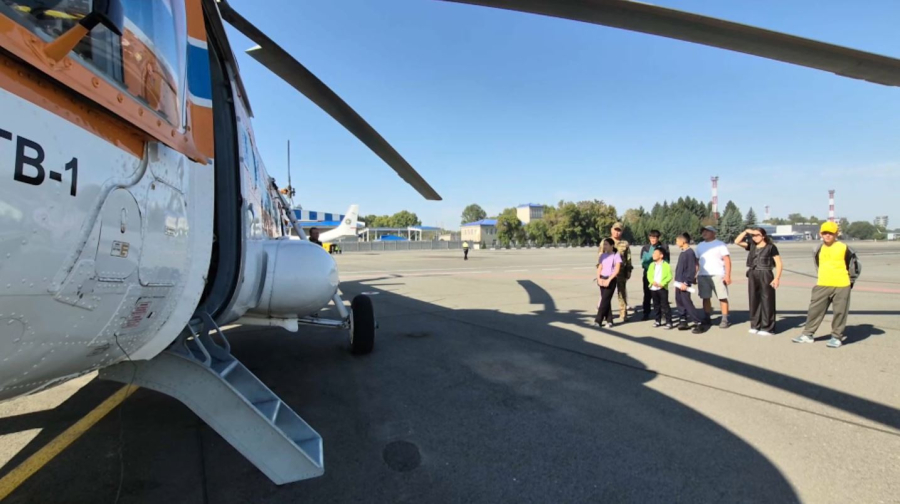 Өскеменде балалар құтқару қызметінің жұмысымен танысты