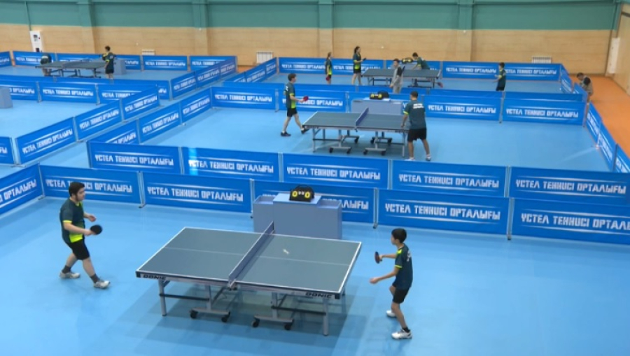 Всё больше казахстанцев выбирают настольный теннис