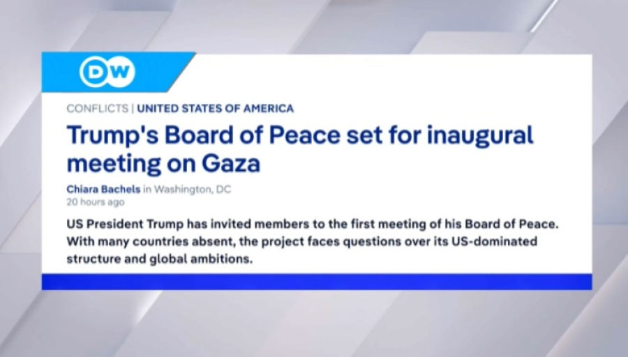 Что пишут СМИ о Совете мира