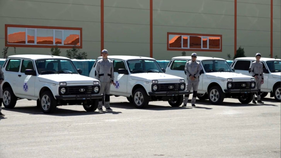 Ветеринария саласының қызметкерлеріне 53 жаңа автокөлік табысталды