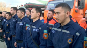 Алматинские спасатели отправляются в ЗКО