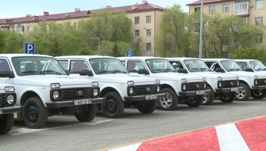 Қарағанды облысының ветеринарлық станцияларына жаңа қызметтік көлік табысталды