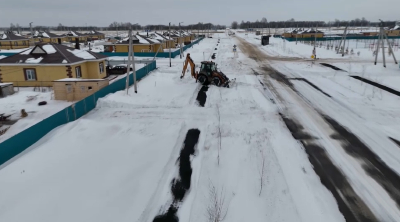 Ливневые каналы расчищают в Петропавловске