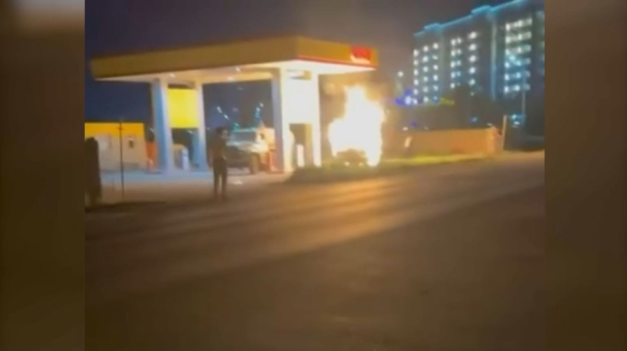 Ақтөбеде көлікте үш адам өртеніп кетті