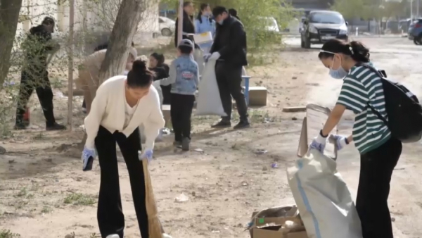 В новом формате состоялся субботник в Жанаозене