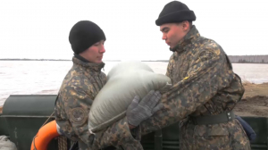 Қонаев әскери гарнизоны солтүстікке көмек жеткізді