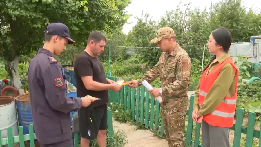 Ұлытау облысында орман өрті ерекше бақылауға алынды