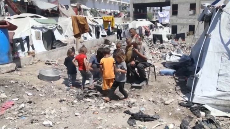 ЮНИСЕФ Газа балалары үшін жылу жинайды