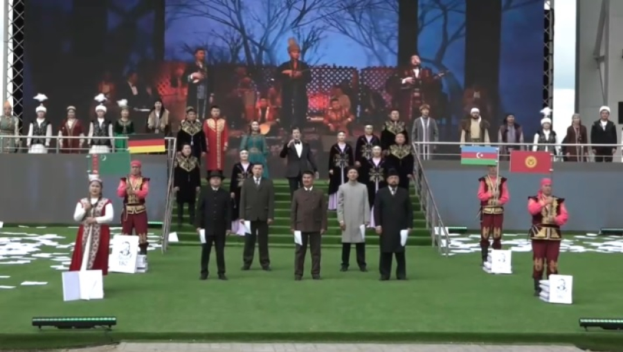 Республиканский фестиваль «Жеті қазына». LIVE