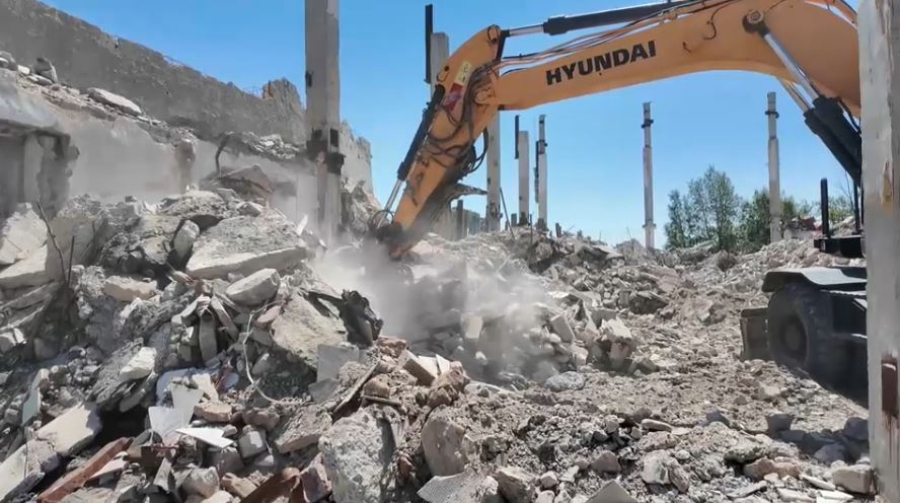 Демонтаж аэропорта завершают в Аркалыке