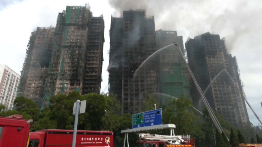 Гонконгтегі өрттен қаза тапқандар саны 156-ға жетті