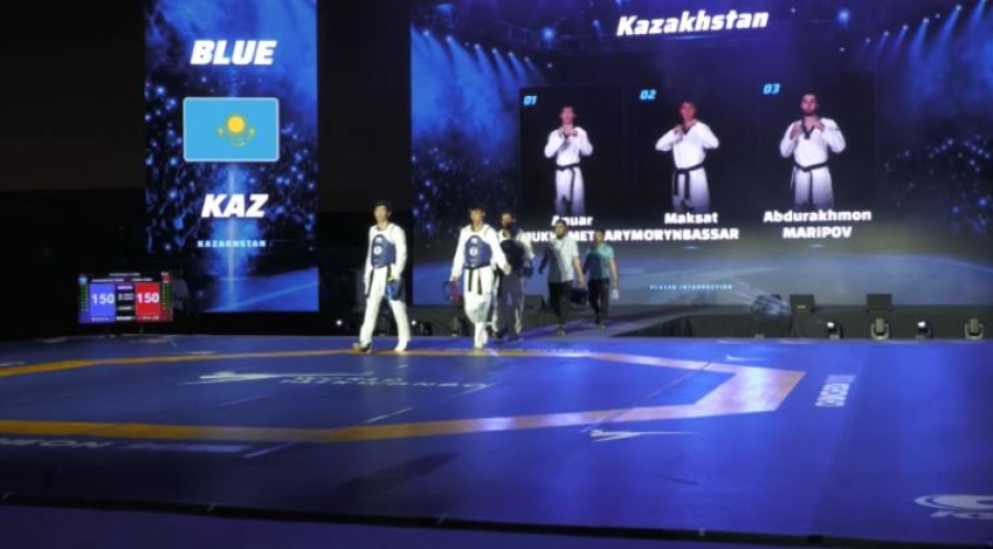 Қазақстан таэквондошылары әлем кубогында 2 орын иеленді