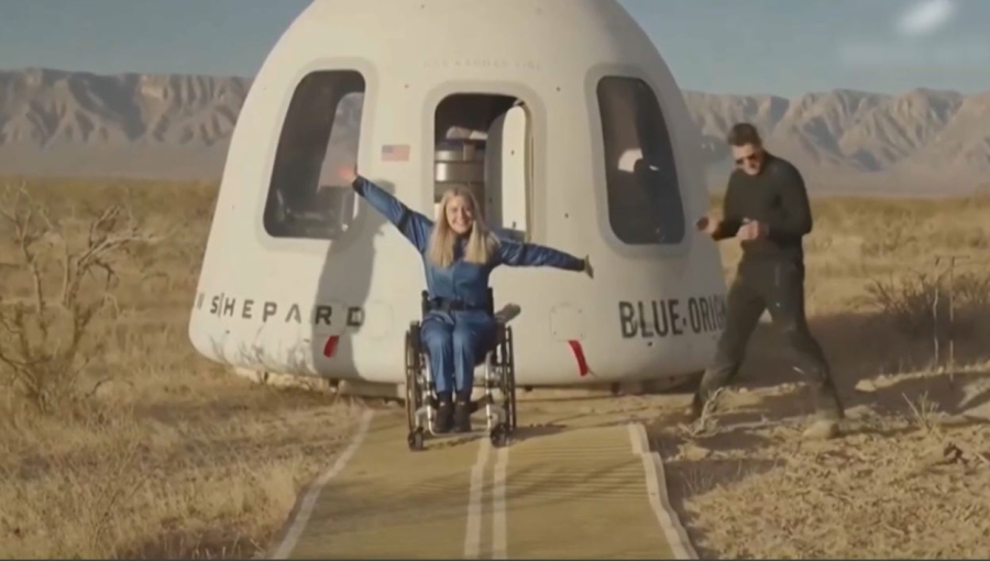 Алғаш рет арбада отырған адам ғарышқа ұшты