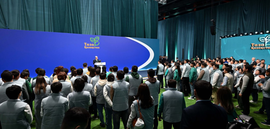 Президент «Таза Қазақстан» жобасына қатысып жатқан азаматтарға ризашылығын білдірді
