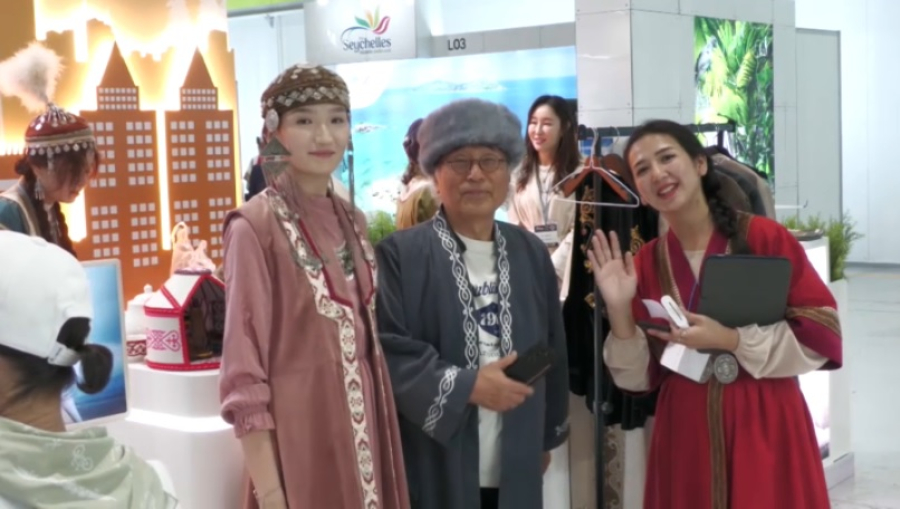 Стенд Алматы признан лучшим на выставке в Южной Корее