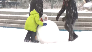 В Сеуле прошёл рекордный для декабря снегопад с 1981 года