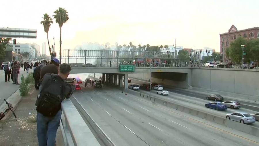 Лос-Анджелесте жағдай ушығып барады