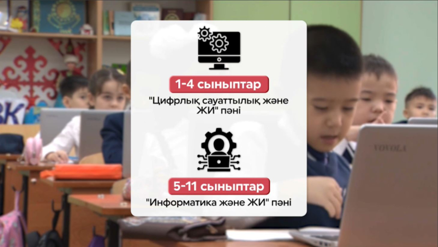 Мектепте жаңа пәндер оқытылады