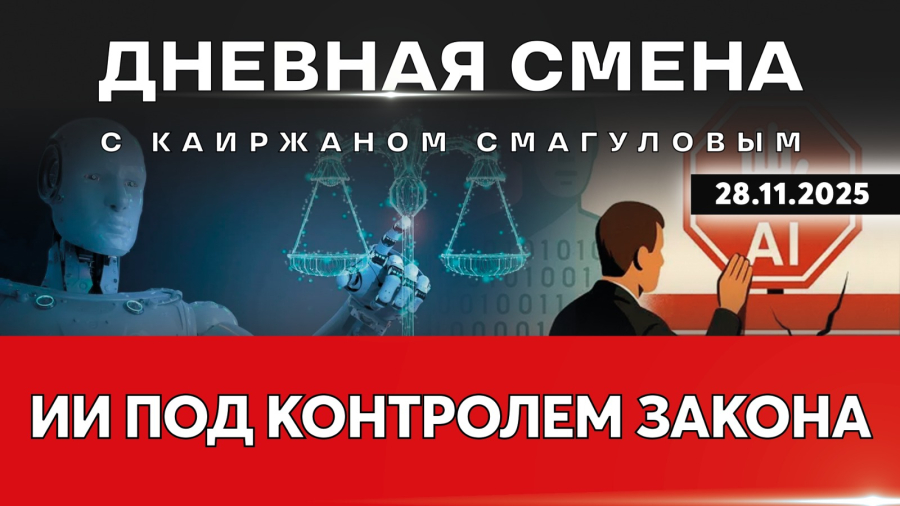 Искусственный интеллект под контролем: что разрешено и запрещено законом. Дневная смена | 28.11.2025