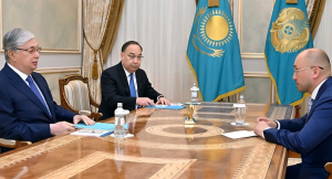 Токаев поставил задачи перед новым послом Казахстана в России