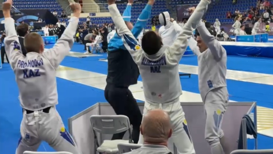Казахстан сотворил историю на чемпионате мира по фехтованию