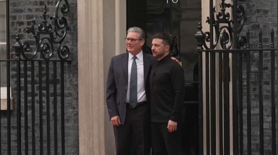 Зеленский мен Стармер Лондонда кездеседі