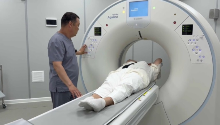 Кабинет компьютерной томографии открыли в Индерском районе