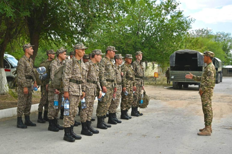 Свыше 300 военнослужащих запаса принимают участие в воинских сборах