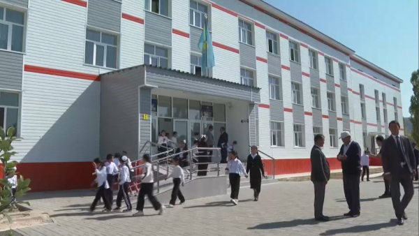 Түркістан облысында апатты мектеп күрделі жөндеуден өтті