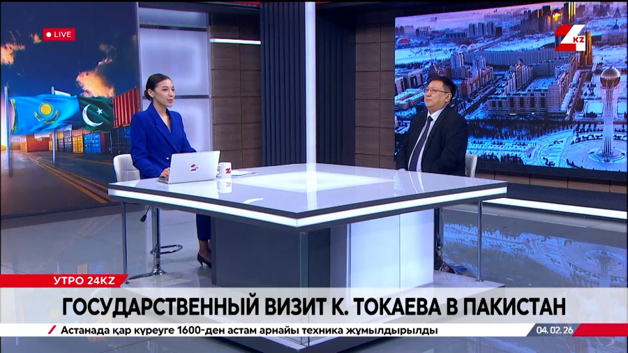 Государственный визит К.Токаева в Пакистан. Азамат Байгалиев