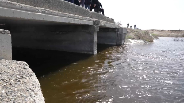 Созақ ауданындағы су қоймаларына 1,3 млрд текше метр су келді