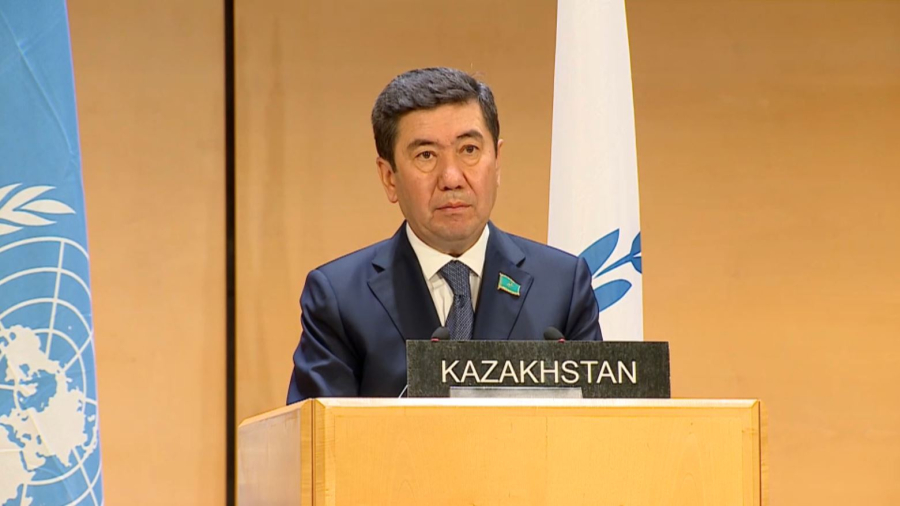 Е. Қошанов Парламент спикерлерінің VI Дүниежүзілік конференциясына қатысты