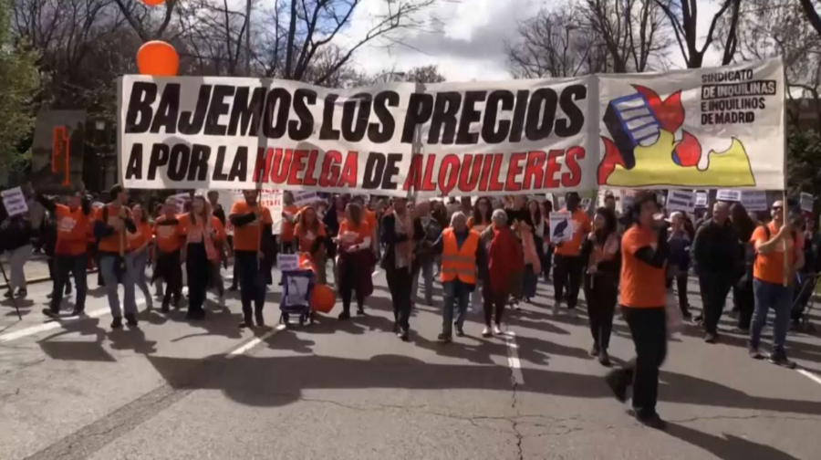 Жители Мадрида протестуют против роста цен на аренду жилья