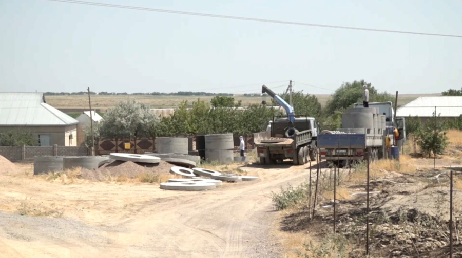 Водопровод строят за счёт возвращённых активов в Туркестанской области